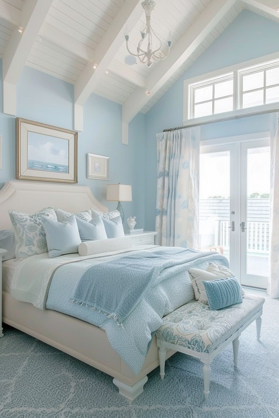 19 Light Blue Bedroom Interior Ideas You Will Fall In Love With! - My ...